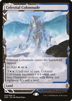 MTG Celestial Colonnade (23/30) Zendikar Rising Expeditions HP - Image 1