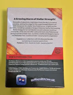Pokemon TCG Scarlet & Violet - SURGING SPARKS Booster Bundle 6 Packs NEW SEALED - Image 4