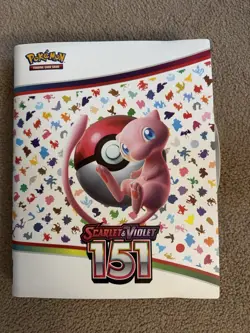 Pokemon SV 151 Base Master Set w/ Holo + Reverse Holo + Ex + Binder - Image 1