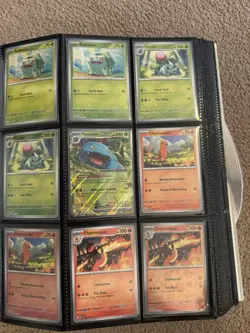 Pokemon SV 151 Base Master Set w/ Holo + Reverse Holo + Ex + Binder - Image 2