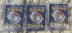 Unopened Pokemon The First Movie 1999 Warner Bros Promo Card Sealed LOT OF 3 - Image 2