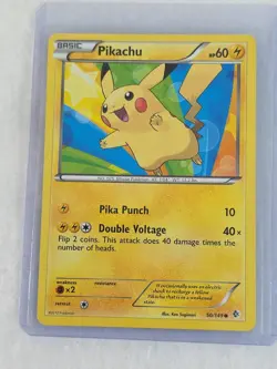 Pikachu 50/149 Common Boundaries Crossed LP Great Condition !!! TCG Pokemon - Image 2