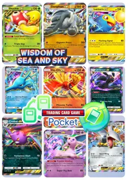 POKEMON EX WISDOM OF SEA AND SKY LUGIA HO-OH | TCG POCKET | ¡¡¡NOT PHYSICAL!!!!! - Image 1