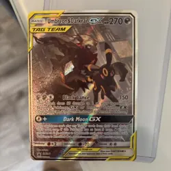 Umbreon Darkrai GX NM Tag Team Rare SM241 2020 Pokemon DARK MOON near mint - Image 2