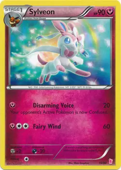 Pokemon Sylveon (15/30) XY Trainer Kit Sylveon LP - Image 1