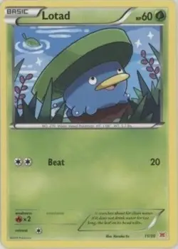 Pokemon Lotad (11/30) XY Trainer Kit Latias LP - Image 1