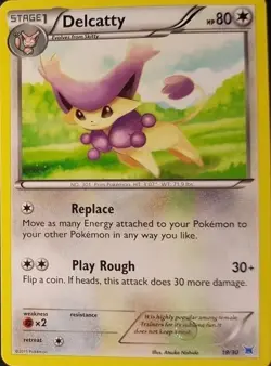 Pokemon Delcatty (19/30) XY Trainer Kit Latios LP - Image 1
