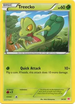 Pokemon Treecko (24/30) XY Trainer Kit Latias LP - Image 1