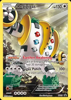 Pokemon Regigigas (XY82/211) XY Black Star Promos MP HOLO - Image 1