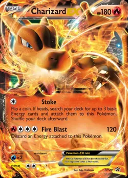 Pokemon Charizard-EX (XY29/211) XY Black Star Promos HP HOLO - Image 1