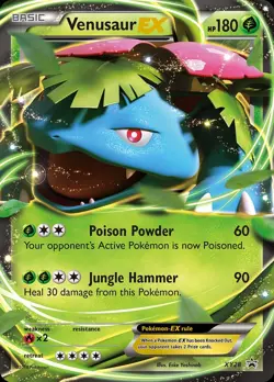 Pokemon Venusaur-EX (XY28/211) XY Black Star Promos HP HOLO - Image 1