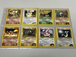Near Complete Pokemon Gym Heroes Set - Commons And Uncommons Vintage - Image 2