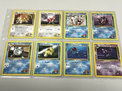 Near Complete Pokemon Gym Heroes Set - Commons And Uncommons Vintage - Image 4