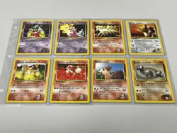 Near Complete Pokemon Gym Heroes Set - Commons And Uncommons Vintage - Image 5