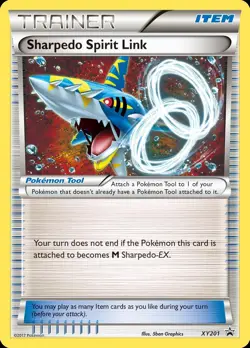 Pokemon Sharpedo Spirit Link (XY201/211) XY Black Star Promos LP - Image 1