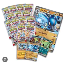 Pokemon Prismatic Evolutions Lucario EX Tyranitar Ex Premium Collection LOT OF 2 - Image 2