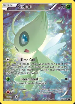 Pokemon Celebi (XY111/211) XY Black Star Promos HP HOLO - Image 1