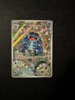 2025 Pokemon Black Bolt - Seismitoad IR 105/86 Near Mint - Image 1