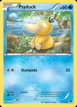 Pokemon Psyduck (16/124) BREAKpoint LP - Image 1