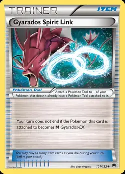 Pokemon Gyarados Spirit Link (101/133) BREAKpoint LP - Image 1
