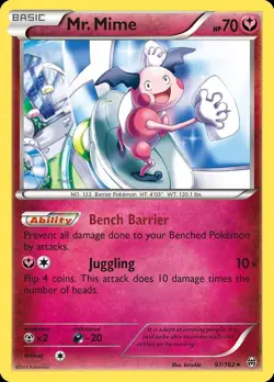 Pokemon Mr. Mime (97/186) BREAKthrough LP - Image 1