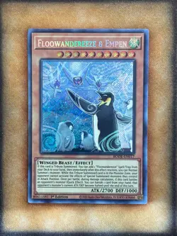 Yugioh Floowandereeze & Empen BODE-EN017 Secret Rare 1st Ed NM - Image 1