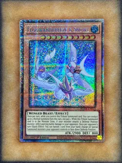 Yugioh Floowandereeze & Snowl BODE-EN012 Starlight Rare 1st Ed NM - Image 1