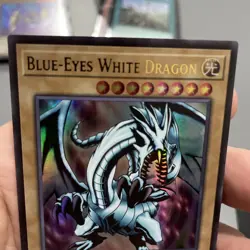 Blue-Eyes White Dragon LCKC-EN001 (Version 1) Unlimited NM! +Bonus FREE SHIPPING - Image 4