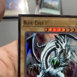 Blue-Eyes White Dragon LCKC-EN001 (Version 1) Unlimited NM! +Bonus FREE SHIPPING - Image 5