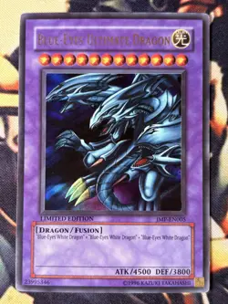 Yugioh: Blue-Eyes Ultimate Dragon - JMP-EN005 - Ultra Rare - Limited Edition MP - Image 1