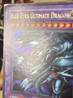 Yugioh: Blue-Eyes Ultimate Dragon - JMP-EN005 - Ultra Rare - Limited Edition MP - Image 3