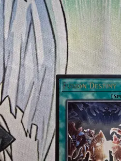 Fusion Destiny (Foil Shift Misprint) OP18-EN003 Ultimate Rare Unlimited M/NM - Image 2