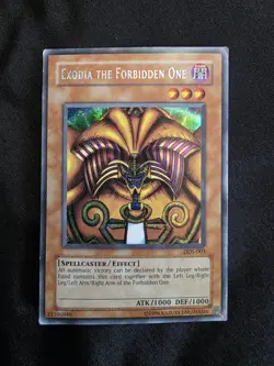 Yu-Gi-Oh Exodia The Forbidden One DDS-003 Secret Rare - Image 1