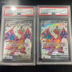 2023 POKEMON SVP PREMIUM COLLECTION PROMO #056 CHARIZARD EX PSA 10 - Image 1