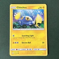 Chinchou - 49/149 - Common - Pokemon Sun and Moon Base set - Image 1