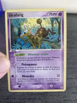 Carte Pokemon Girafarig 16/92 Rare Ex Createurs De Legende Francais Occasion - Image 3