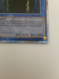 G2U YuGiOh Obelisk The Tormentor LC01EN001 Quarter Century Rare - Image 4