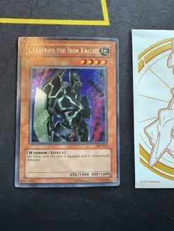 G2U YuGiOh BPT012 GEARFRIED THE IRON KNIGHT Secret Rare 077 - Image 1