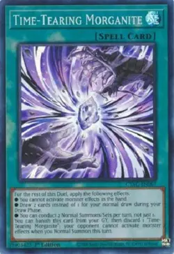 G2U TIMETEARING MORGANITE SUPER RARE 1ST EDITION MINTNM CYACEN067 YUGIOH - Image 1