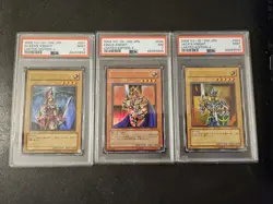 G1N Yugioh PSA Queens Knight Kings Jacks Set LE4 001003 Ultra Rare Japanese - Image 1
