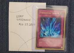Torrential Tribute LON-025 - Ultra Rare 1st edition YuGiOh! TCG - Image 1