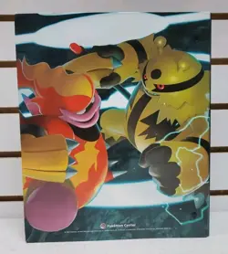 2007 Pokemon TCG Card Binder - Fierce Battle, Pokemon Center Exclusive #2 *READ* - Image 3