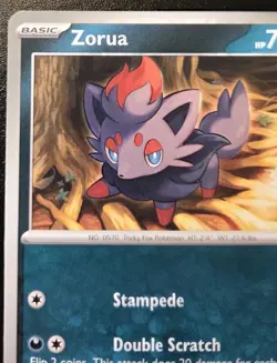 Zorua 031/064 Common Scarlet & Violet: Shrouded Fable Pokemon TCG - Image 2