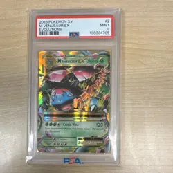 Pokemon M Venusaur EX Evolutions 2/108 Mega Holo Ultra Rare PSA 9 - Image 1