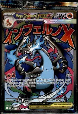 Mega Charizard X ex 023 ME: Mega Evolution Promo Pokemon-EN NM - Image 1