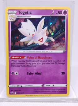 Pokemon Sword & Shield Black Star RARE Promo SWSH276 Togetic - Image 1