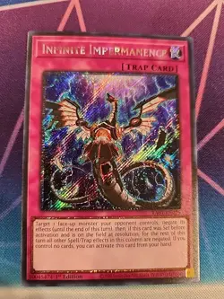 Yugioh! Infinite Impermanence - RA01-EN075 - Platinum Secret Rare - 1st Edition - Image 1