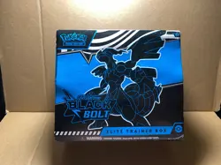 Pokemon Black Bolt: Elite Trainer Box -Sealed Packs complete items - Image 1