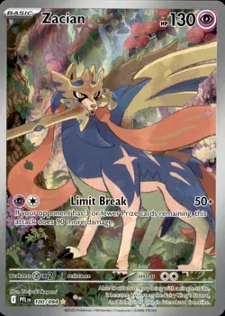 Zacian 100/094 ME02: Phantasmal Flames Pokemon-EN NM - Image 1