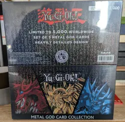 Yu-Gi-Oh! Limited Edition Egyptian Gods Metal Card Ingot Collection Set - Image 4